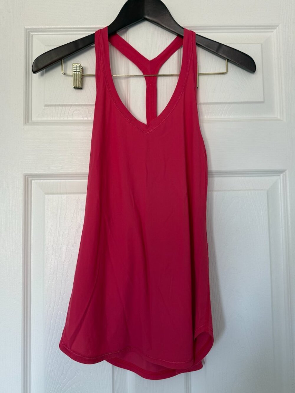 Lululemon flowy dark pink racerback tank